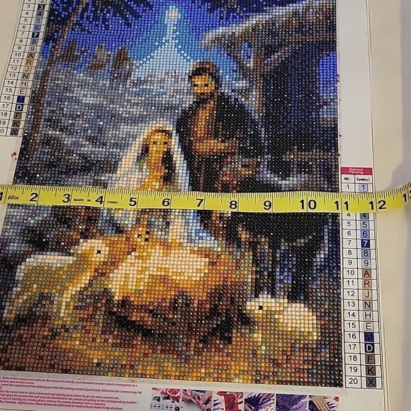 Diamond Painting. Nativity and Shepherd Portrait. - Picture 4 of 7